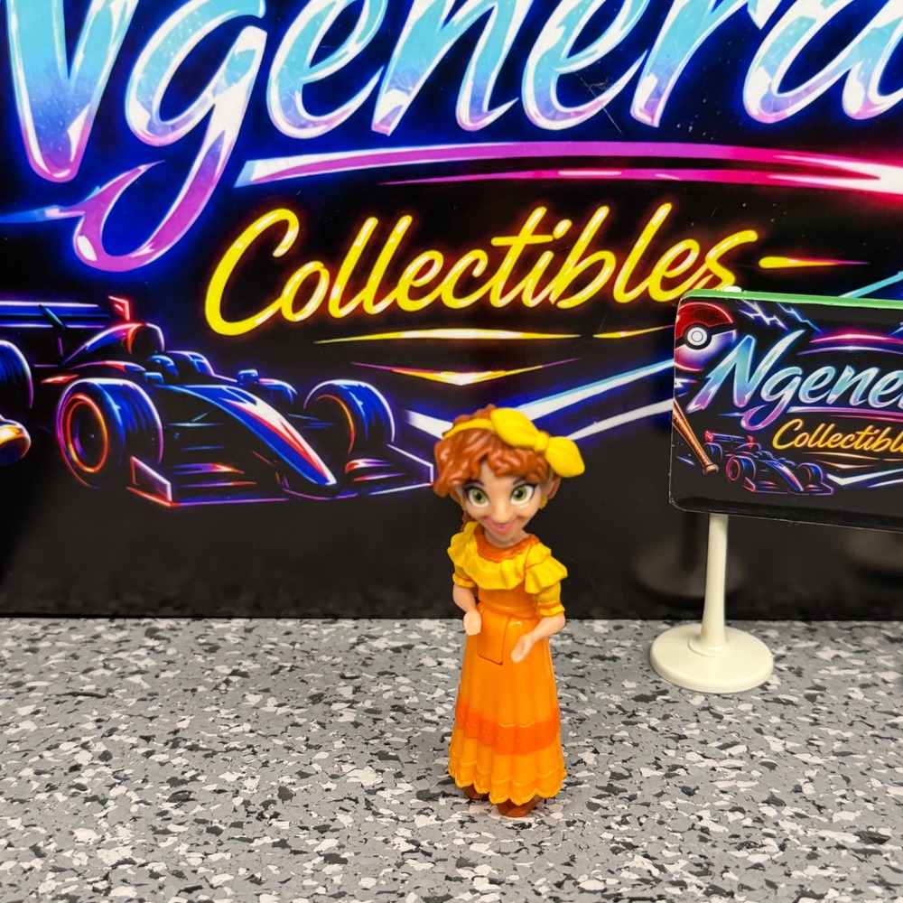 Disney Encanto Pepa Madrigal Mini Figure Yellow Dress Collectible Toy